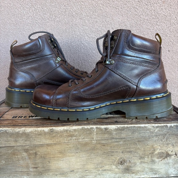 Dr. Martens Soren Lace Up Brown Leather Boot - Picture 7 of 10